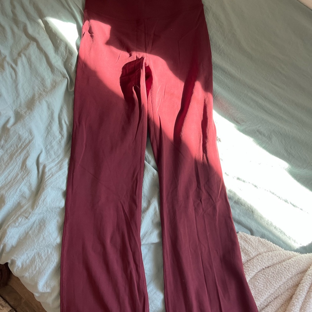 Lululemon High-Waisted flare leggings